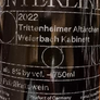 2022 Unterlind Riesling Kabinett Trittenheimer Altarchen Weierbach