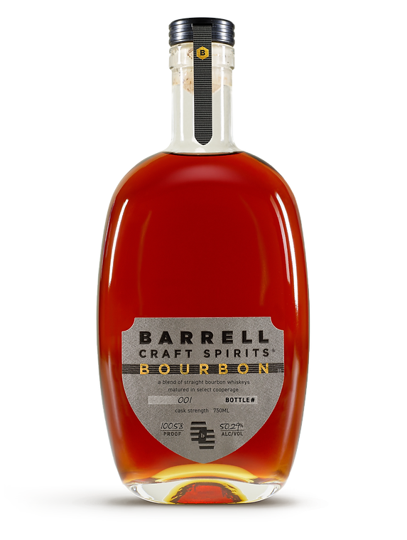 Barrell Craft Spirits Straight Bourbon Whiskey Gray Label Cask Strength 750ML