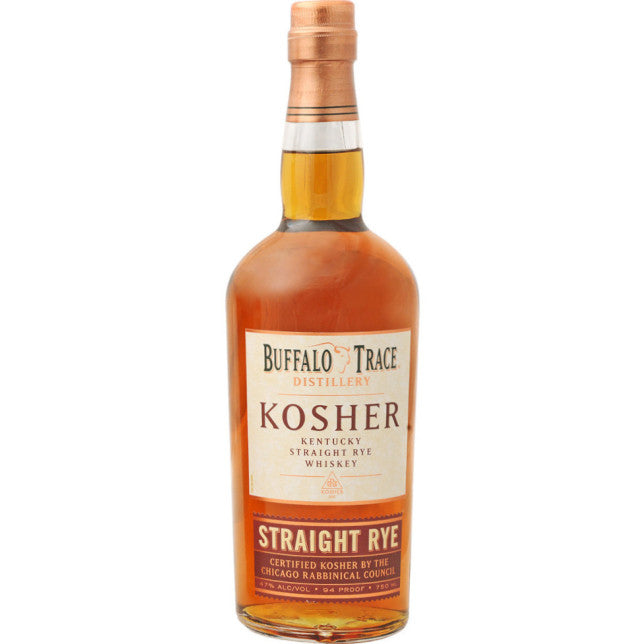 Buffalo Trace Kentucky Straight Rye Whiskey Kosher 750ML