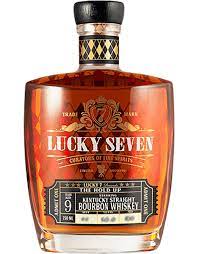Lucky Seven Spirits Kentucky Straight Bourbon Whiskey The Hold Up 9 Yr 750ML