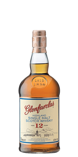 Glenfarclas Highland Single Malt Scotch Whisky Aged 12 Years 750ML