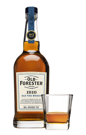 Old Forester Kentucky Straight Bourbon Whiskey 1910 Old Fine Whisky 750 ML