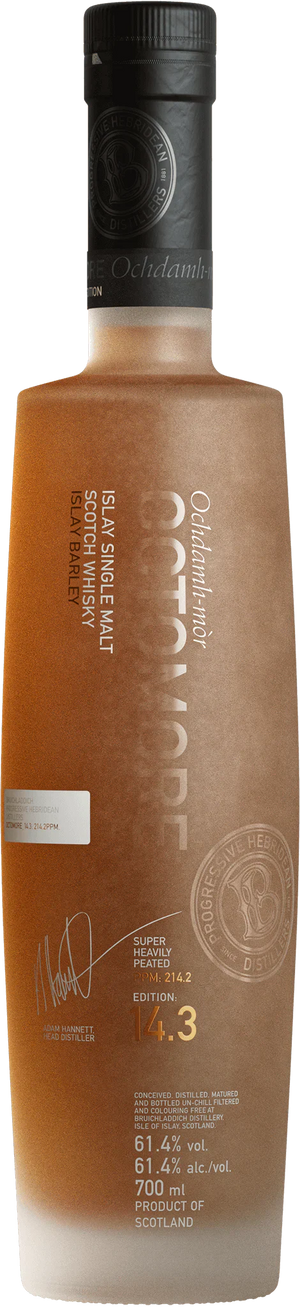 Bruichladdich Islay Single Malt Scotch Whisky Octomore Edition 14.3 