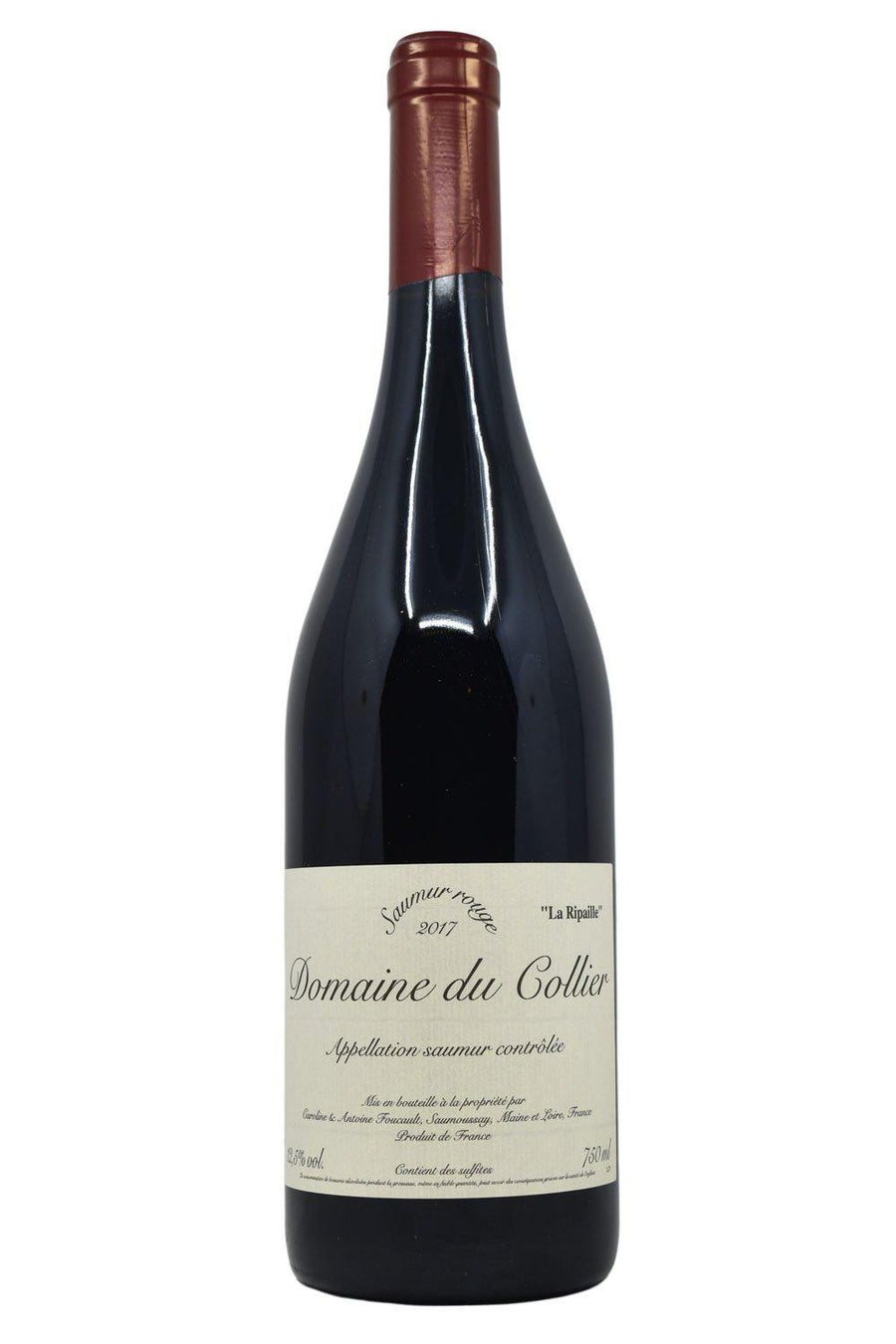 2019 Domaine du Collier Saumur Rouge La Ripaille