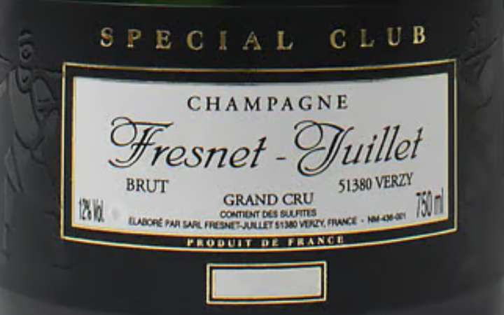 2017 Fresnet-Juillet Champagne Brut Special Club