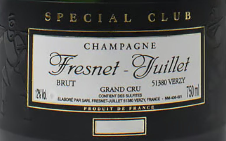 2017 Fresnet-Juillet Champagne Brut Special Club