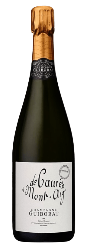 2017 Guiborat Champagne Extra Brut Blanc de Blancs De Caures a Mont-Aigu