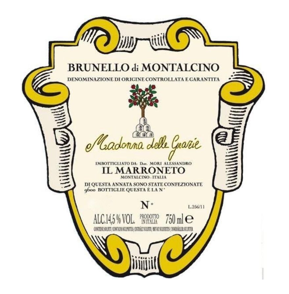 Il Marroneto Brunello di Montalcino Madonna delle Grazie DOCG