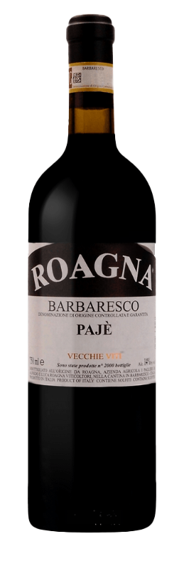 2018 Roagna Barbaresco Paje Vecchie Viti DOCG
