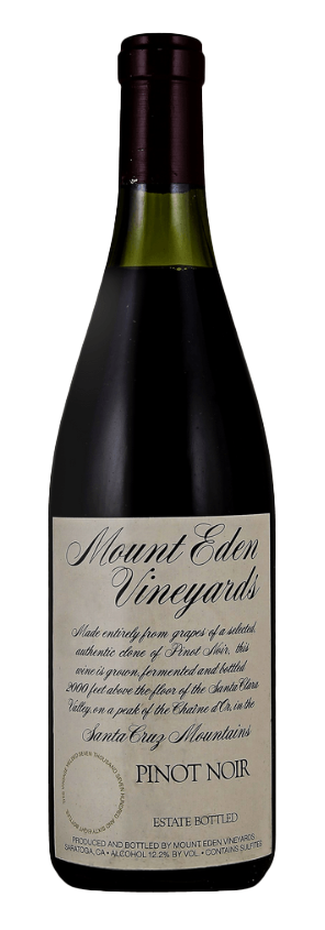 2021 Mount Eden Vineyards Pinot Noir Estate Santa Cruz Mountains