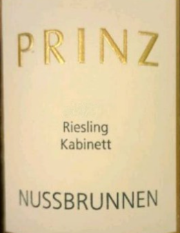 2021 Prinz Riesling Kabinett Hattenheim Nussbrunnen Rheingau