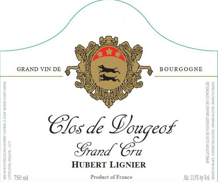 2022 Domaine Hubert Lignier Clos de Vougeot Grand Cru