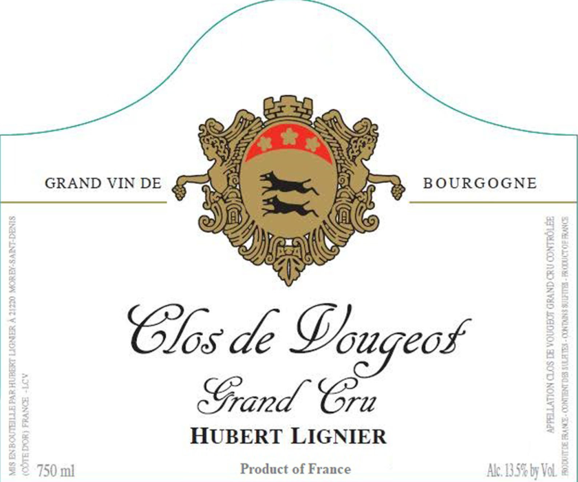 2022 Domaine Hubert Lignier Clos de Vougeot Grand Cru