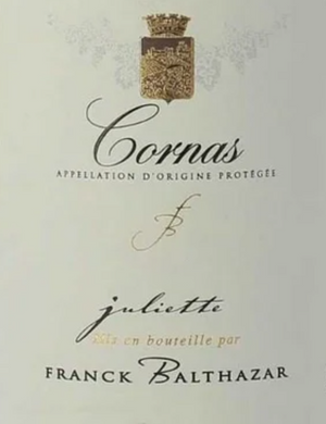2022 Franck Balthazar Cornas Juliette