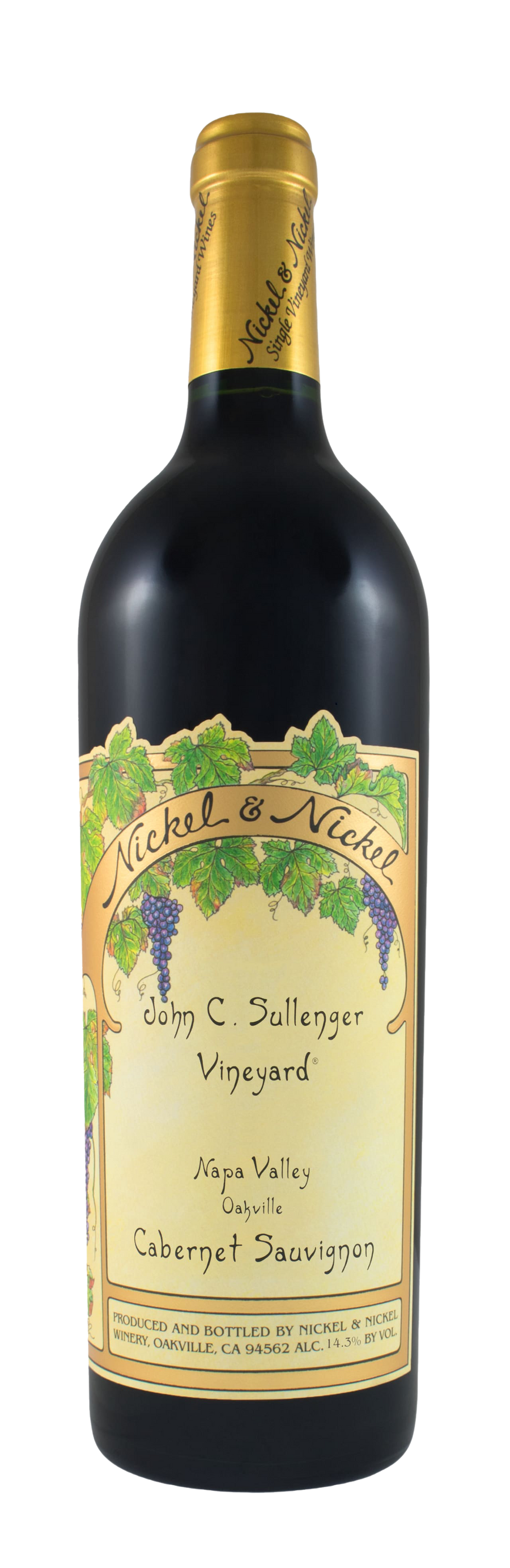 2022 Nickel and Nickel John C. Sullenger Vineyard Cabernet Sauvignon Oakville