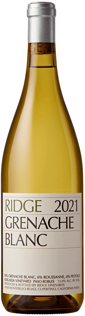 2021 Ridge Vineyards Grenache Blanc