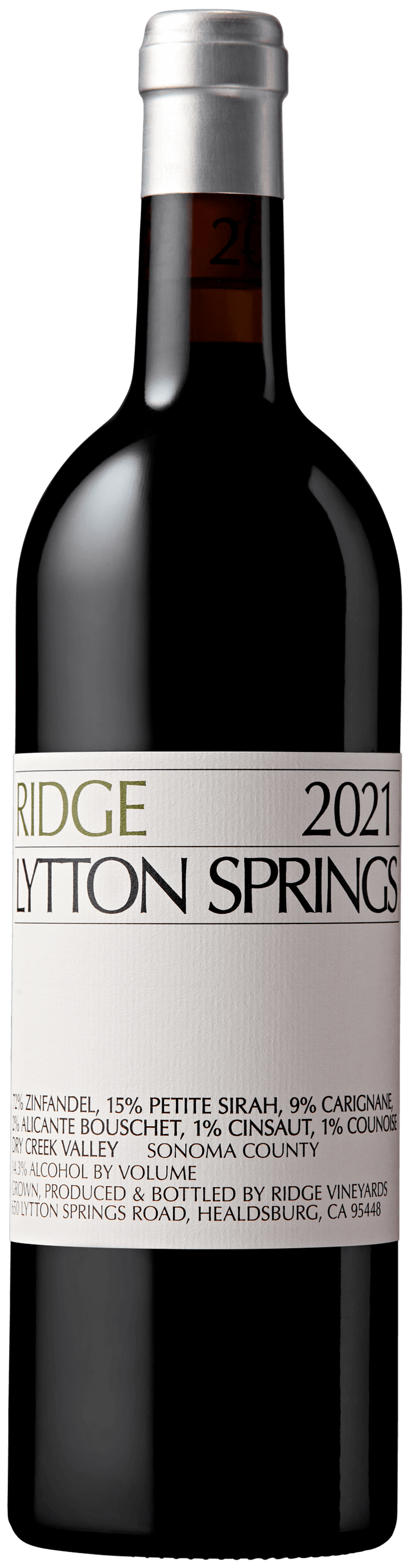 2021 Ridge Vineyards Proprietary Red Wine Lytton Springs