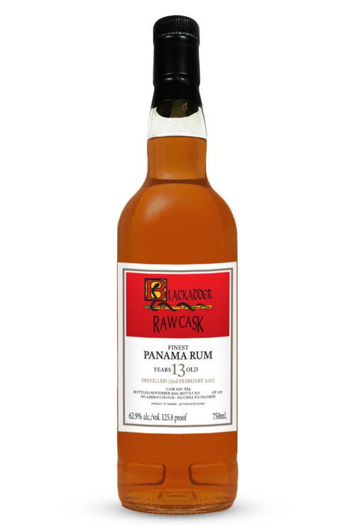 Blackadder Raw Cask Finest Panama Rum 13 Years Old (2007) 750 ML