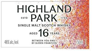 Highland Park Single Malt Scotch Whisky 16 Years Old Bjorn Frantzen