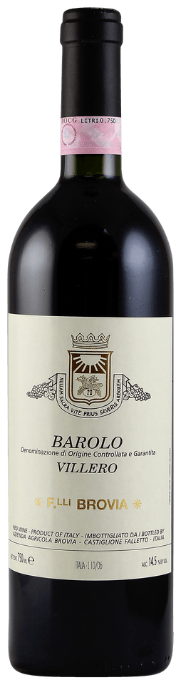 2020 Brovia Barolo Villero DOCG