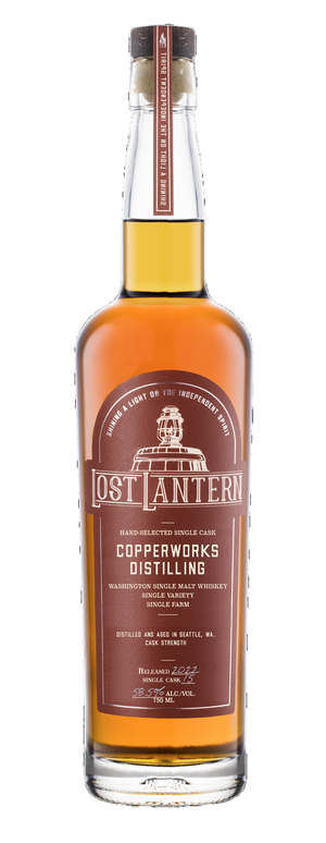 Lost Lantern Washington Single Malt Whiskey Copperworks Distilling Single Cask 750ML