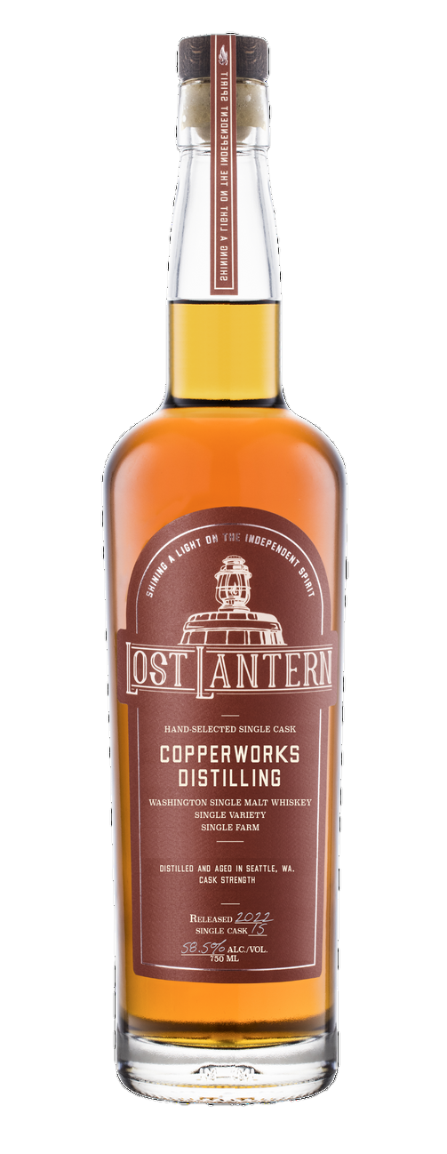 Lost Lantern Copperworks Distilling Washington Single Malt Whiskey Single Cask 750ML