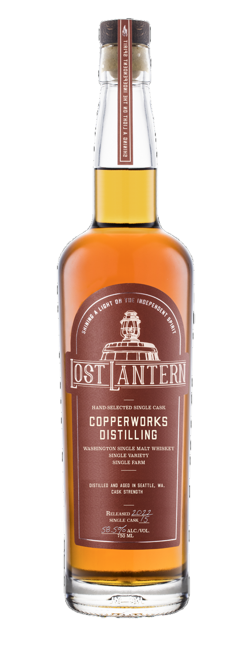 Lost Lantern Washington Single Malt Whiskey Copperworks Distilling Single Cask 750ML
