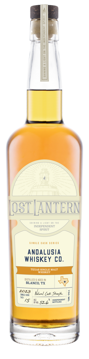 Lost Lantern Texas Single Malt Whiskey Single Cask #15 Andalusia 750ML