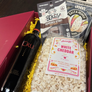 Vinny’s Gift Box with Annie’s Popcorn, Bouzy Jerky & Joon Pistachios – holiday wine gift from Vintage Wine Merchants.
