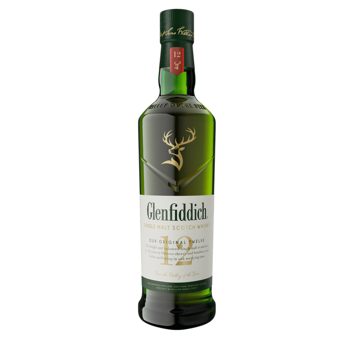 Glenfiddich Single Malt Scotch Whisky 12 Year Old