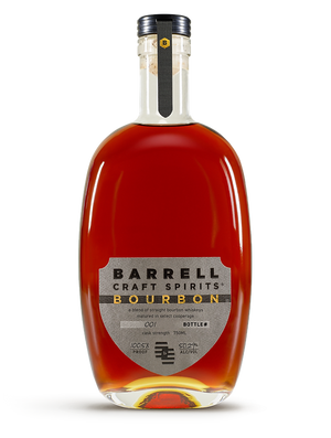 Barrell Craft Spirits Straight Bourbon Whiskey Gray Label Cask Strength 750ML