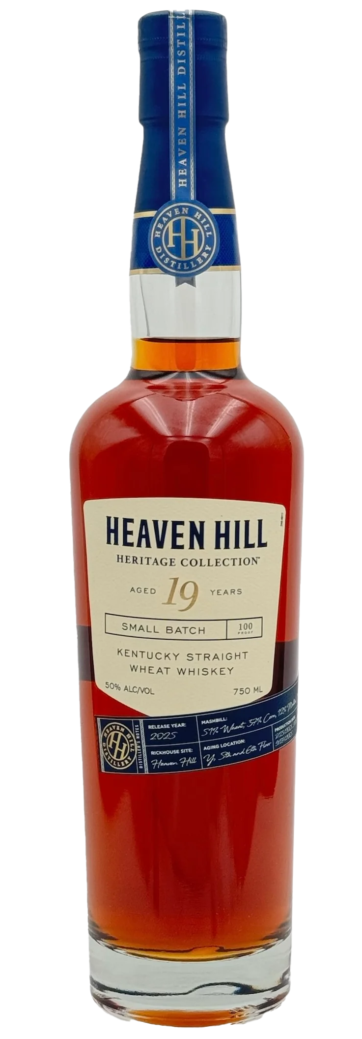 Heaven Hill Kentucky Straight Wheat Whiskey Heritage Collection 19 Year