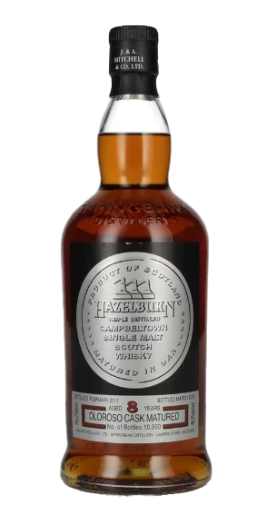 Hazelburn Campbeltown Single Malt Scotch Whisky Oloroso 8 Year Old