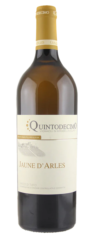 Quintodecimo Jaune d'Arles Greco di Tufo DOCG