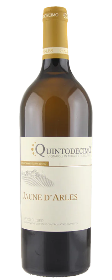 Quintodecimo Jaune d'Arles Greco di Tufo DOCG