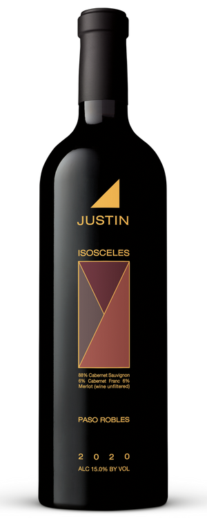 Justin Vineyards Red Wine Isosceles