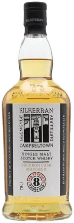 Kilkerran Glengyle Distillery Campbeltown Single Malt Scotch Whisky Bourbon Cask 8 Year