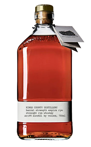 Kings County Distillery Straight Rye Whiskey Empire Rye Barrel Strength