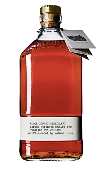 Kings County Distillery Straight Rye Whiskey Empire Rye Barrel Strength