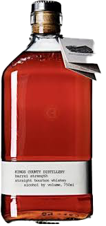Kings County Distillery Straight Bourbon Whiskey Barrel Strength