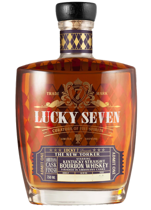 Lucky Seven Spirits Kentucky Straight Bourbon Whiskey The New Yorker 750 ML