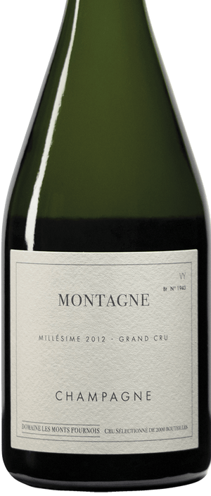 2012 Domaine Les Monts Fournois Champagne Montagne Verzy VY Grand Cru