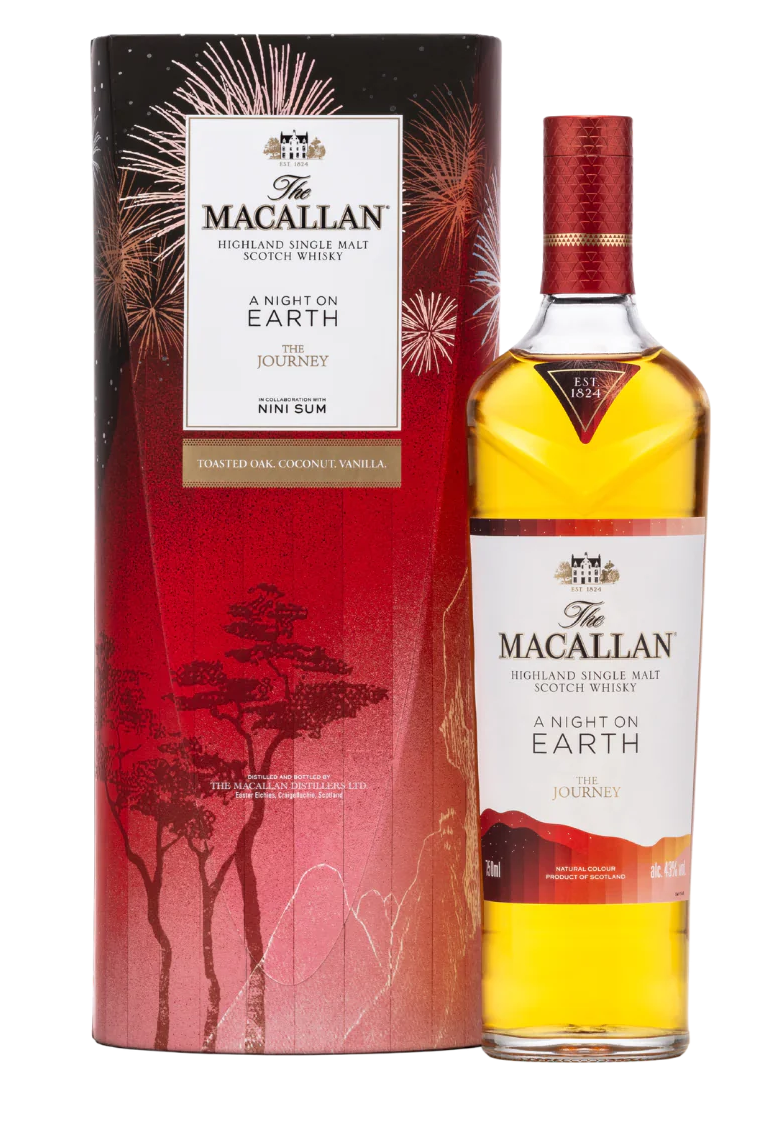 The Macallan Highland Single Malt Scotch Whisky A Night on Earth The Journey