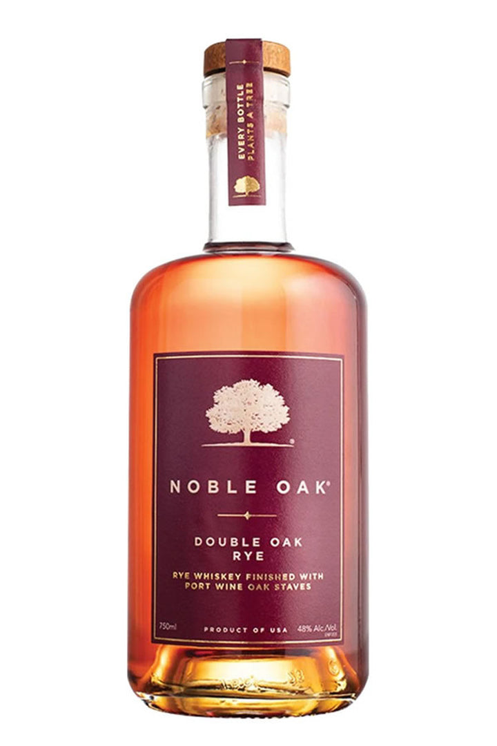 Noble Oak Rye Whiskey Double Oak 750ML