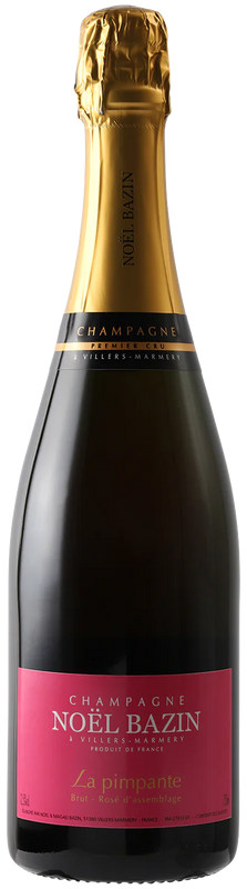 Noel Bazin Champagne Brut Rose La Pimpante