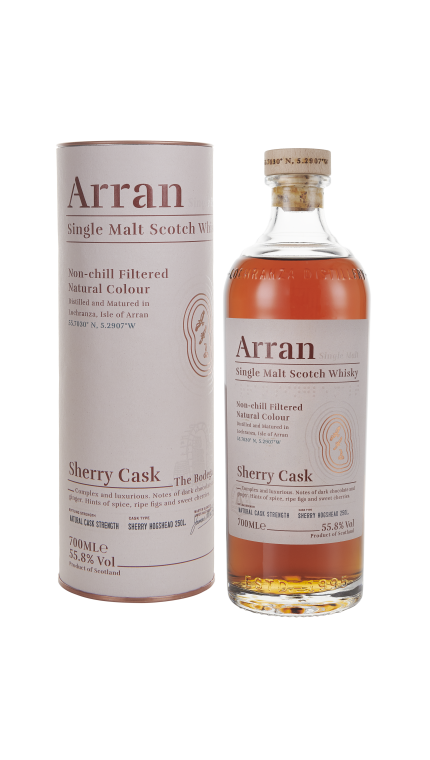 Arran Single Malt Scotch Whisky Sherry Cask Finish The Bodega 700ML