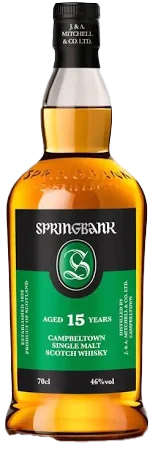 Springbank Campbeltown Single Malt Scotch Whisky 15 Years