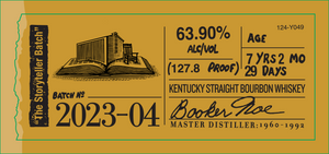 Bookers Kentucky Straight Bourbon Whiskey Story Teller's Batch 2023-04 750ML