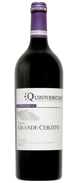 Quintodecimo Taurasi Riserva Vigna Grande Cerzito DOCG