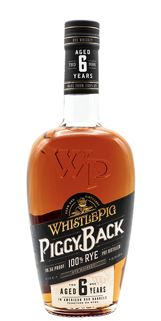 Whistlepig Rye Whiskey Piggy Back Aged 6 Years Silver Creek Valley CC Single Barrel 750ML